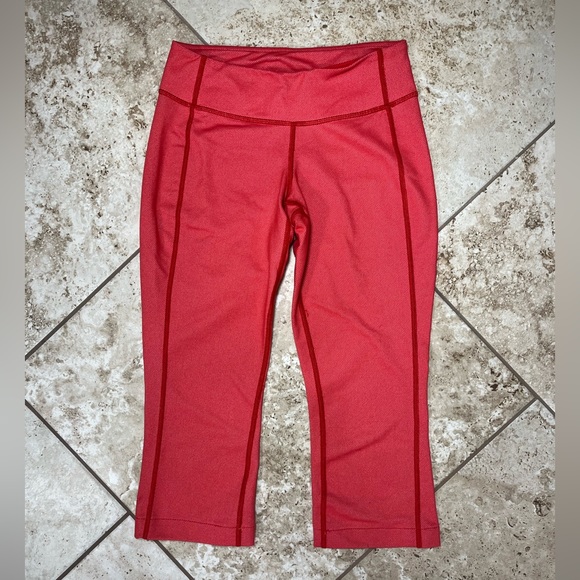 Lululemon Leggings - Coral Red - Women’s Size 2 - Picture 1 of 5
